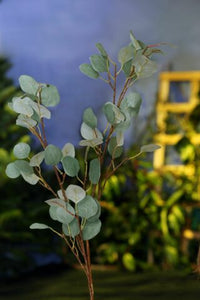 Artificial Green Eucalyptus Stem