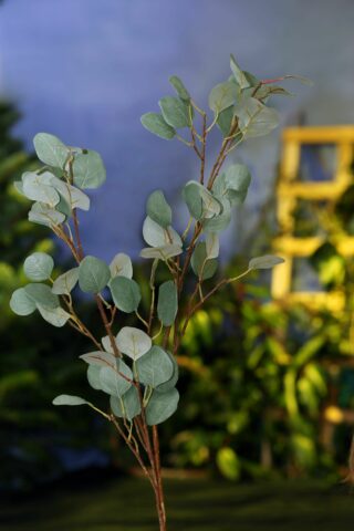Artificial Green Eucalyptus Stem