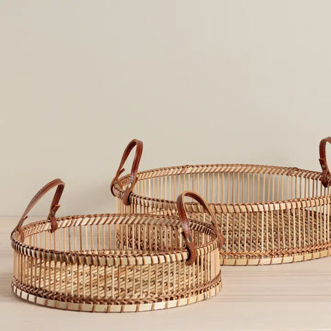 ZULU BAMBOO TRAY NATURAL LARGE