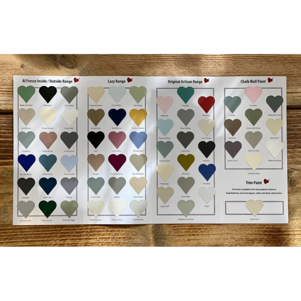 Frenchic Colour Chart