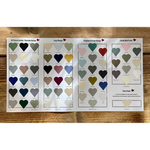 Frenchic Colour Chart