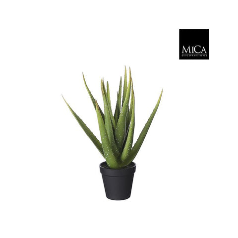 Artificial Aloe Vera in pot