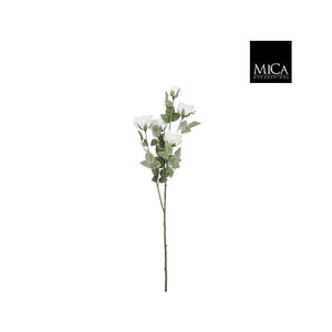 Artificial Spray of Cream Roses