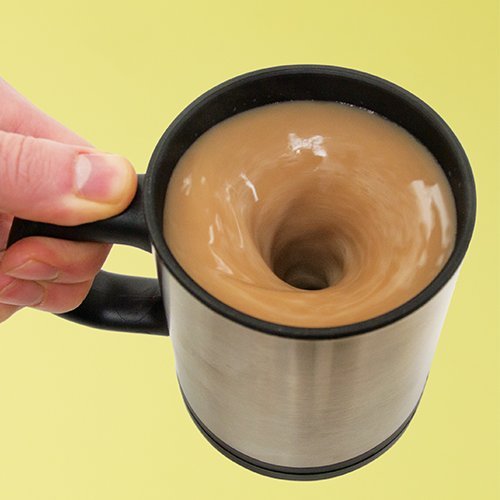 Self Stirring Lazy Mug