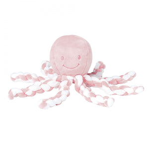 Nattou Piu Piu Light Pink and White