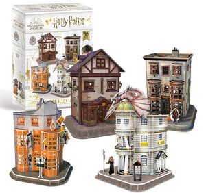 Harry Potter 3D Puzzle Diagon Alley 4 in 1