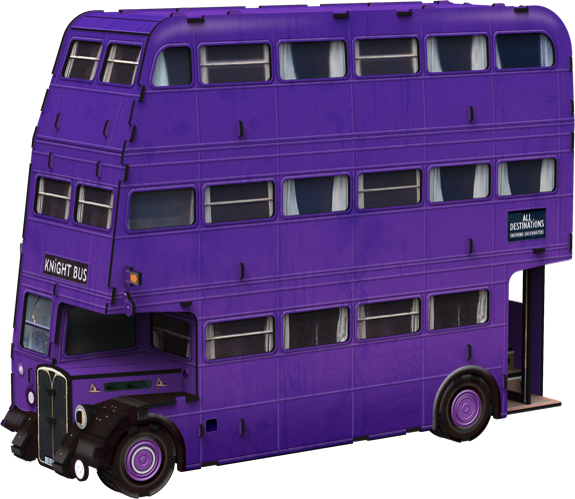 Puzzle 3D - The Knight Bus - Boutique Harry Potter