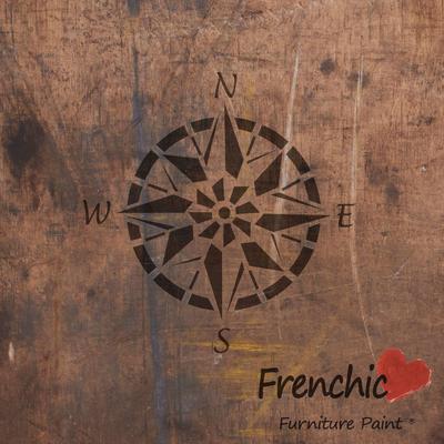 Frenchic Compass Point Stencil