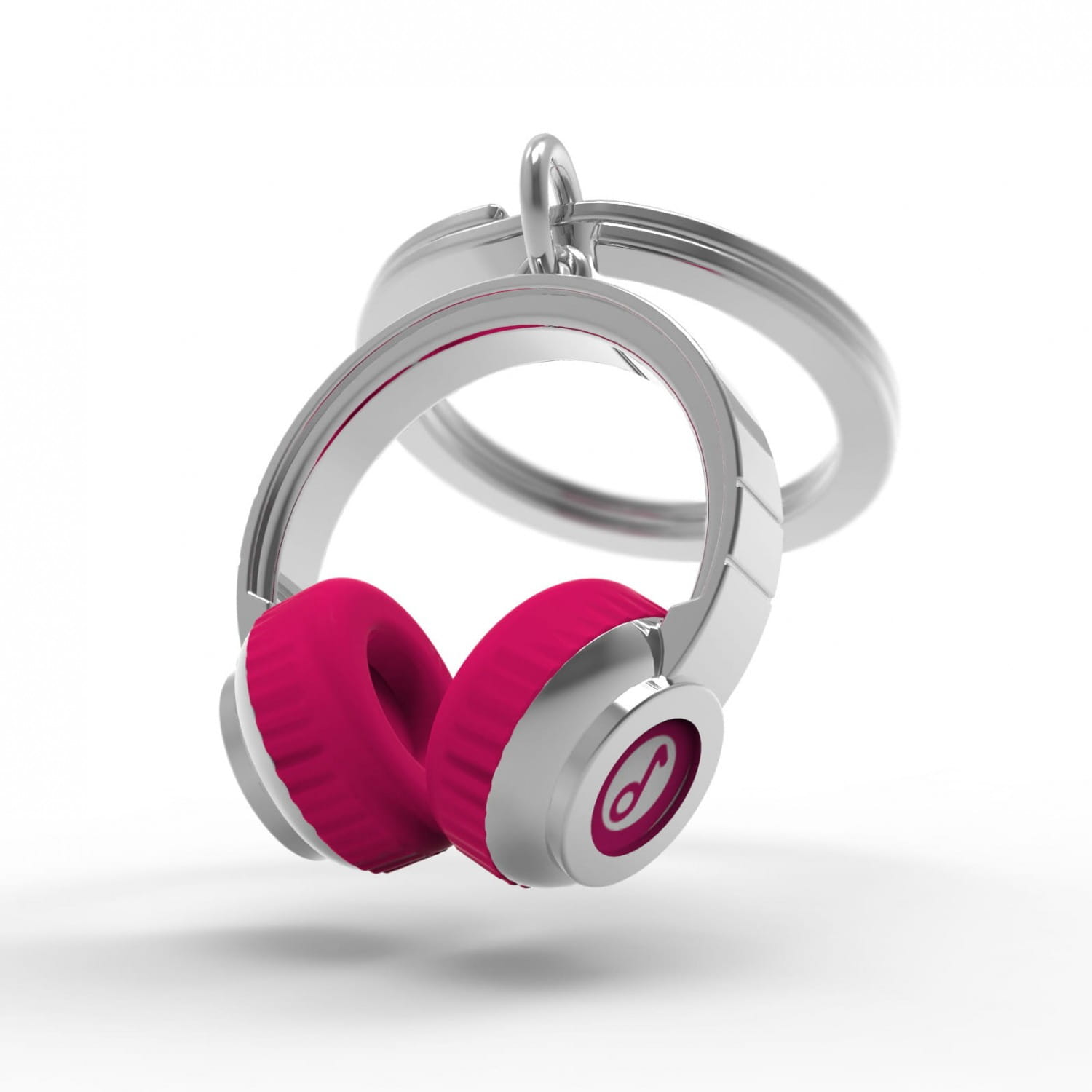 METALMORPHOSE PINK HEADPHONES KEYRING