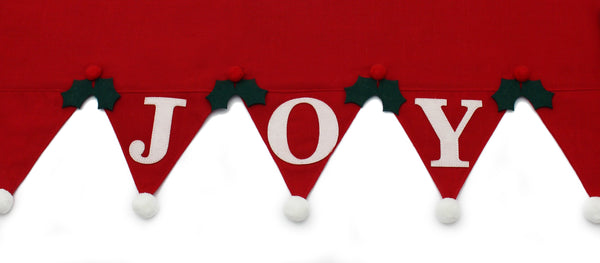 Joyful Mantel Runner