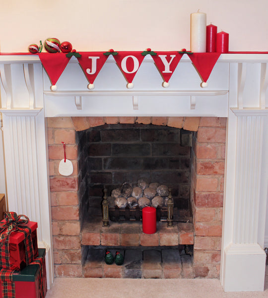 Joyful Mantel Runner