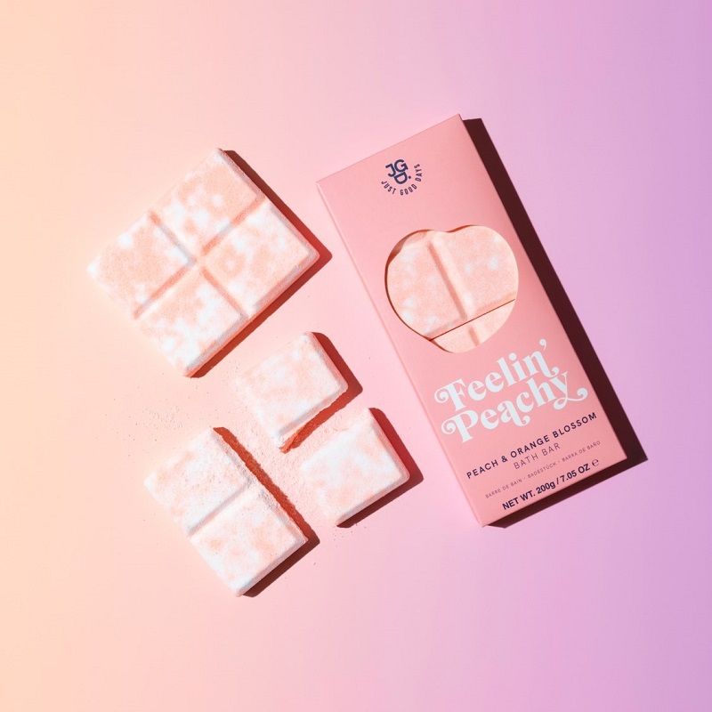 Peach and Orange Blossom Bath Bar