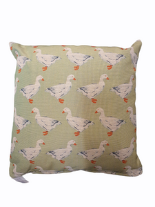 White Goose Cushion
