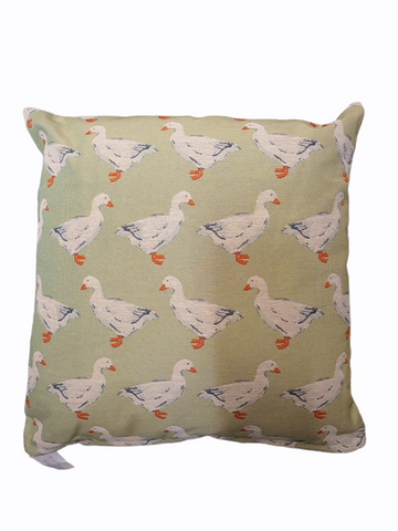 White Goose Cushion