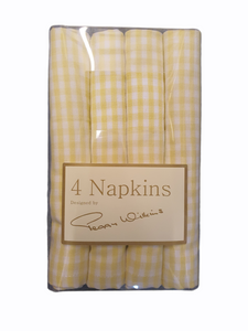 Leon set of Four Cotton Napkins