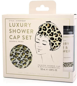 Luxury Shower Cap Set Pina Colada