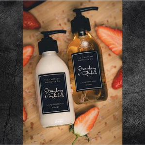 Strawberry & Rhubarb Luxury Hand Soap