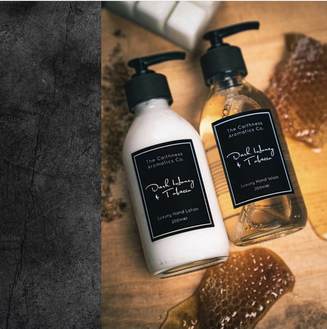 Dark Honey & Tobacco Luxury Hand Lotion