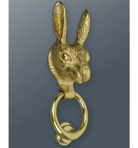 Hare Door Knocker - Unique Collection of Animal Door Knockers