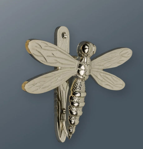 Dragonfly Door Knocker - Nickel Finish