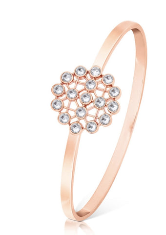 Rose Gold Net Bangle