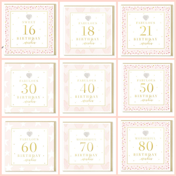 SPECIAL AGE BIRTHDAY CARD