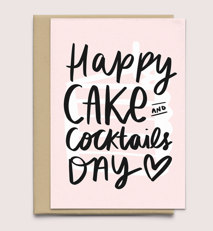 Happy Cake and Cocktails Day