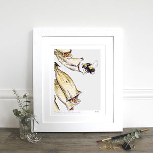 Hedgerow Treasures 10x12" Mounted Fine Art Print