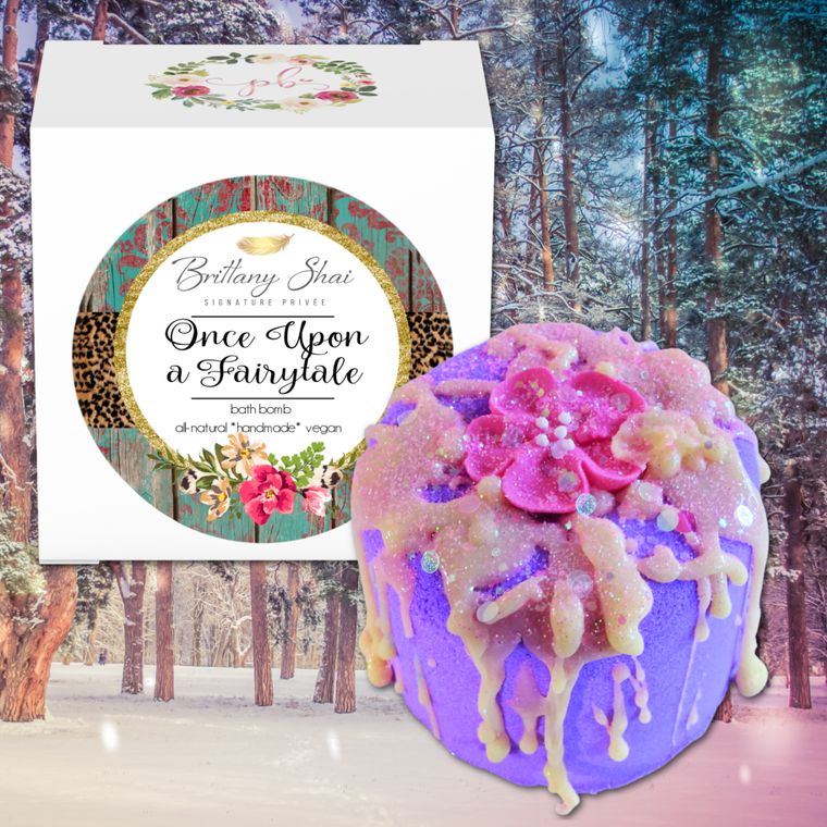 Once Upon A Fairytale Deluxe Bath Bomb