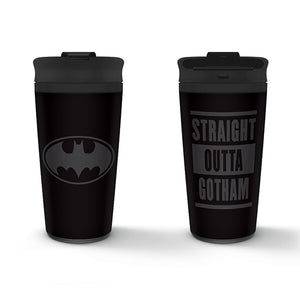 Batman Metal Travel Mug Straight Outta Gotham